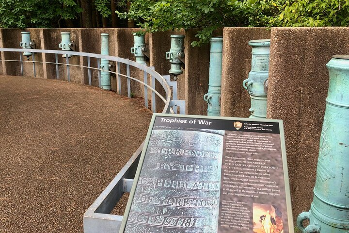 Surrender Field at Yorktown, Trophies of the Revolutionary War